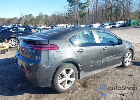 2014 Chevrolet Volt из США, поврежденный, VIN 1G1RD6E42EU156835